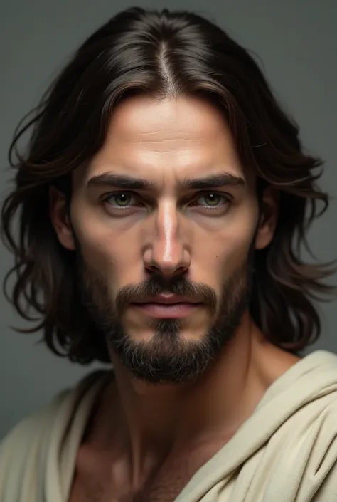 a Jesus Christ, handsome man, gorgeous face, show by 8k