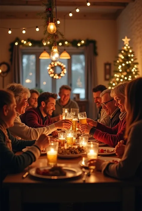 television, due to its wide scope, especially at special events and family programs during the holidays.
Message: “Celebrate with your loved ones, toast with us.”Beer will be highlighted as a traditional accompaniment to Christmas gatherings, focusing on t...