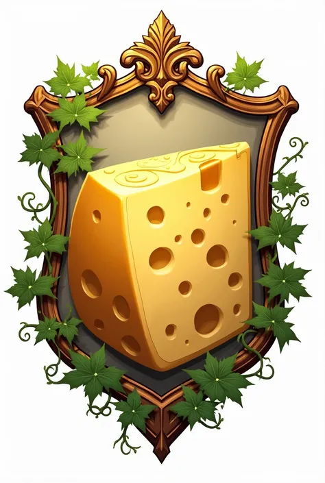 Cheese-themed coat of arms