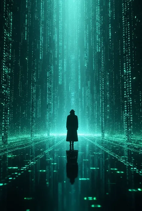 create a 3d image with a financial market graph in the format of the matrix movie codes. Enter multiple codes