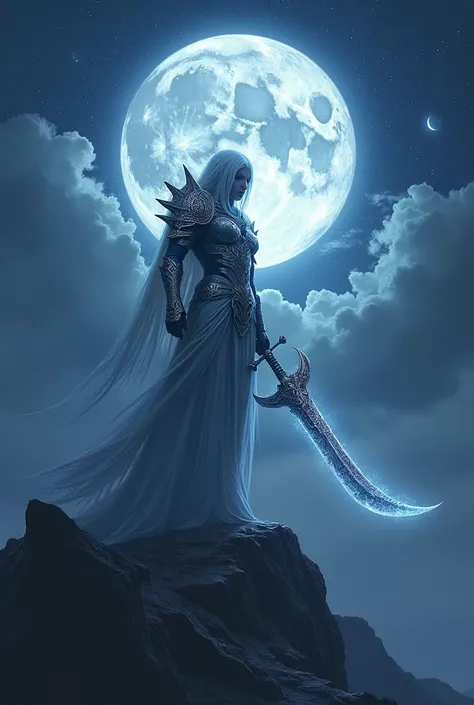 The Moon as a warrior