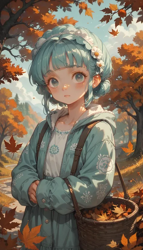 Cozy landscape autumn ,fall , Lofi Cozy wallpaper