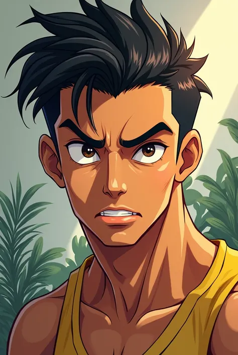 The anime-style Brazilian man 
