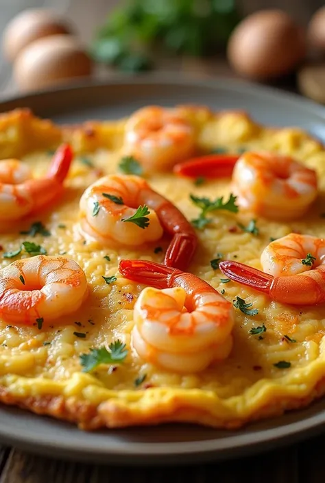 Shrimp OmeletteHistory: Originally from southern Spain, especially in the Cadiz region, Shrimp omelette is a humble dish that uses fresh ingredients from the sea. Its simplicity hides a wealth of flavors that has conquered palates for centuries..Motivation...