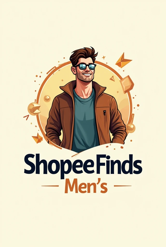 Create a Shopee Finds Logo for Men 
