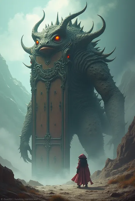 Yamlok have big door and her background in sky 


