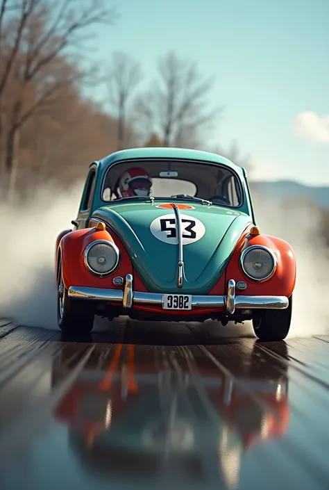 Create a herbie number 53, bettle style from the 60s and it&#39;s a racing car