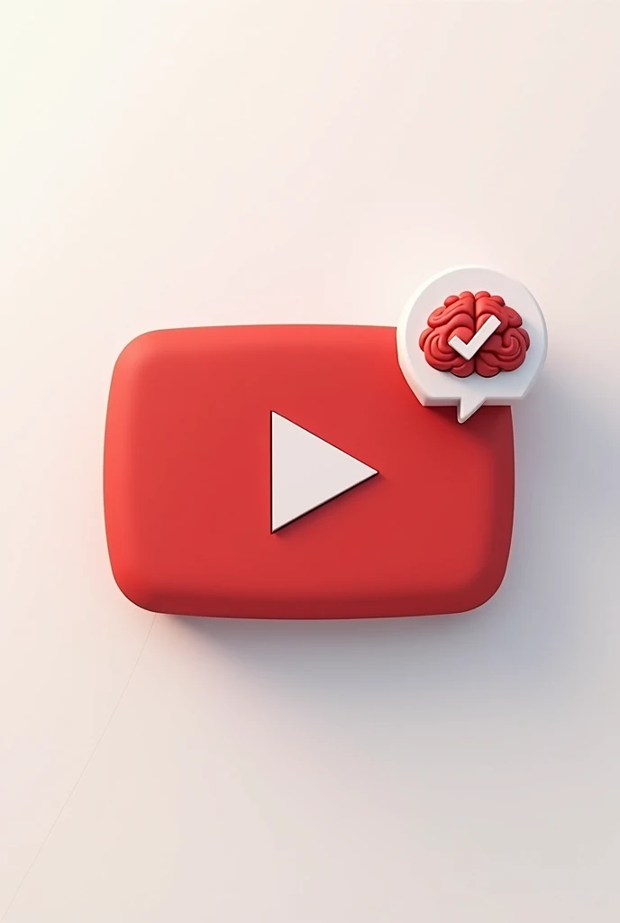 Youtube Logo ,You could add a brain icon, symbolizing knowledge, or a speech bubble with a checkmark inside, representing answers and interaction