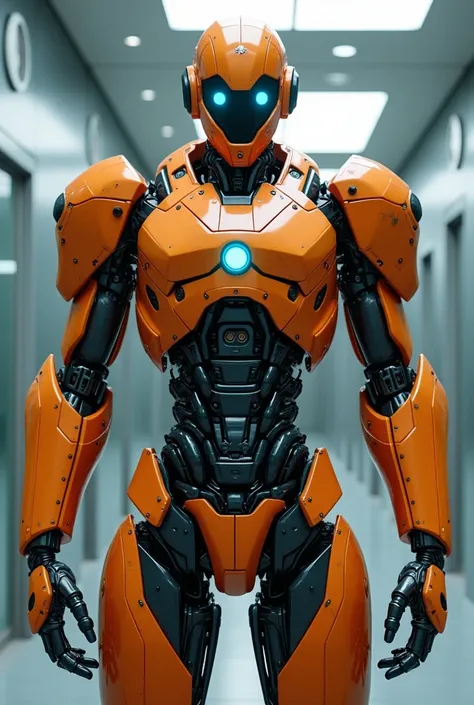 robot，(humanoid:1.3)，(robot:1.3)，(Wide-angle lens 35mm:1.3)，(Detailed depiction of the interior:1.3)，Humanoid robot，A Familiar Face，masterpiece，Best Quality，High resolution，(((Photorealistic)))，RaW写真，Ray Tracing，Physically Based Rendering，Artificial Intell...