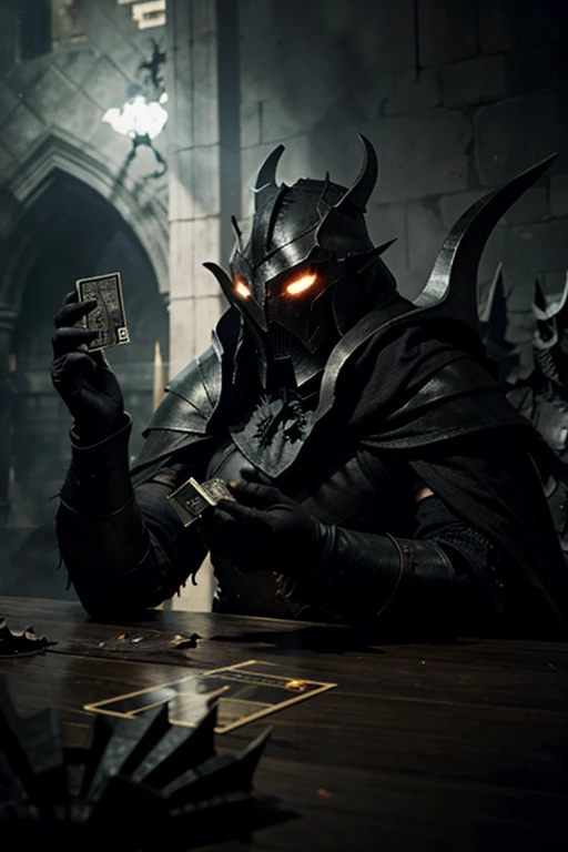 The Witch King steals a power card from the player 