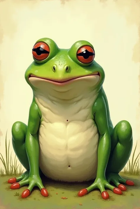 Pepe the Frog as matt furie painted