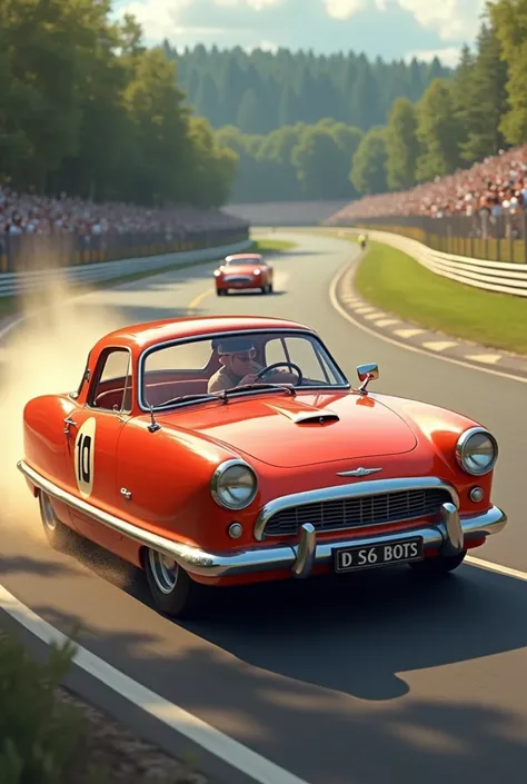 Nash metropolitan at racing track 