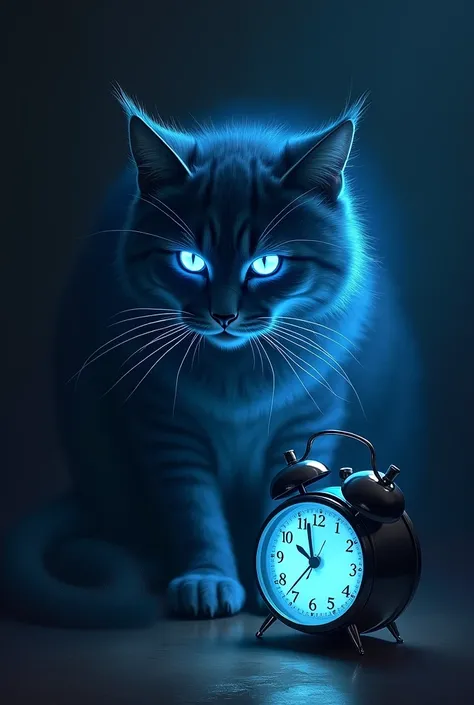 Cat blue bad bad person Suraj ki chamak uske chehre per aur watch ka alarm baj Raha