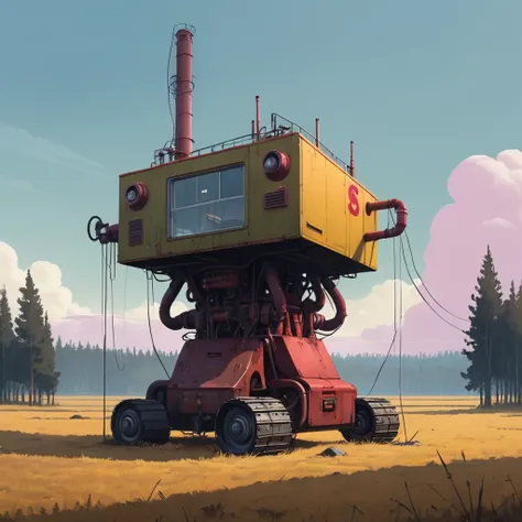 (great plains:1.5) where dozens of new (machine:1.3) (barren:1.3) in the style of (Simon Stalenhag:1.2)