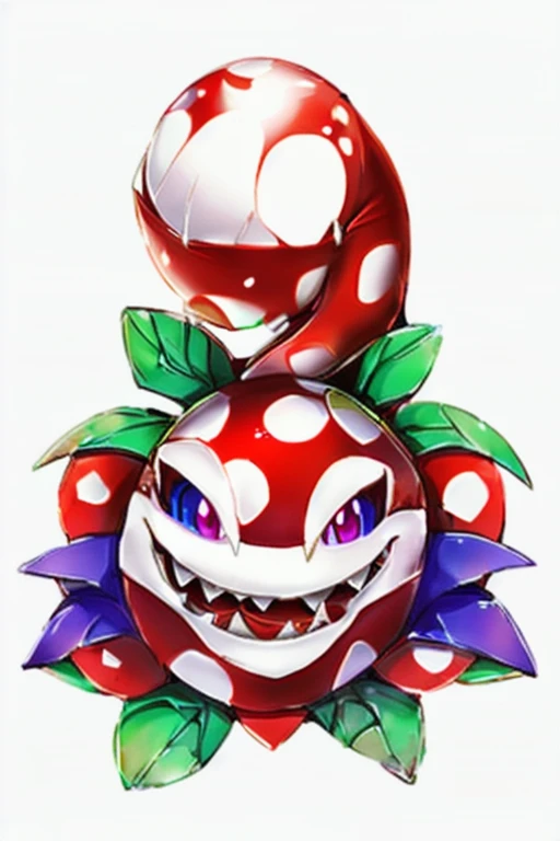 Female piranha plant digimon style 