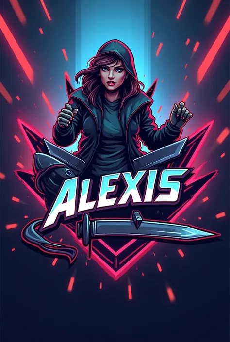 team logo written alexis
