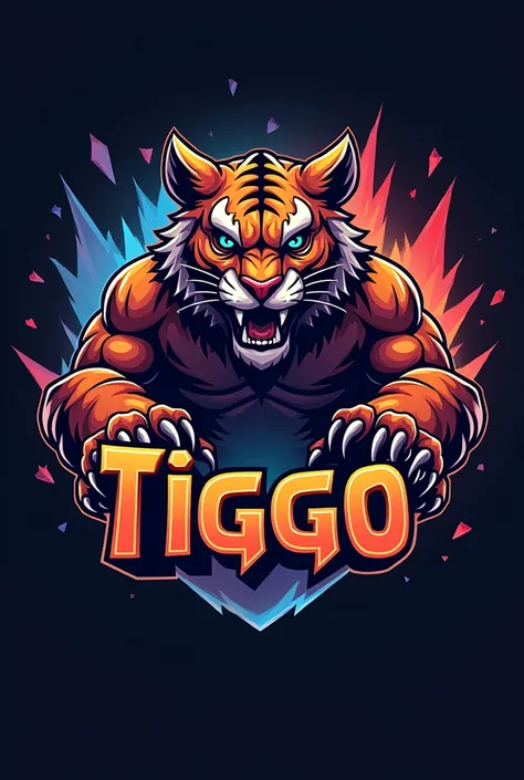 Logo I played Free Fire I played Free Fire name TIGGO 
