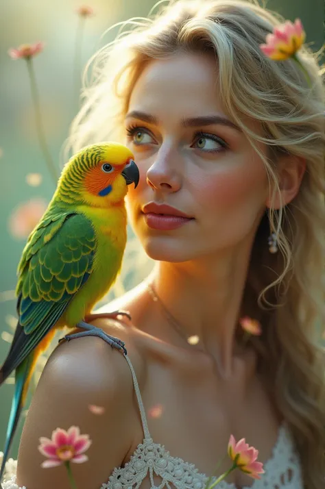 Budgie and scarlett johansson