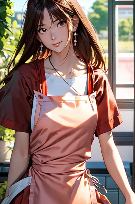 High resolution, 8k, Best Quality, detailed, Semi-realistic anime, 3D anime style, Smooth anime CG, One Girl, 20 year old Japanese woman, slim, Modeling, Shiny brown hair, detailedな顔, Beautiful and detailed, Glowing Skin, Hard Focus、Film Grain, Soft lighti...