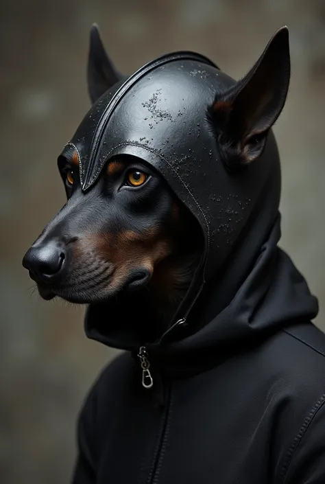 Stormtooperamor black dog head helmet