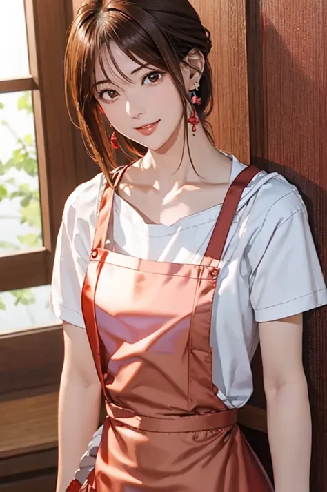 High resolution, 8k, Best Quality, detailed, Semi-realistic anime, 3D anime style, Smooth anime CG, One Girl, 20 year old Japanese woman, slim, Modeling, Shiny brown hair, detailedな顔, Beautiful and detailed, Glowing Skin, Hard Focus、Film Grain, Soft lighti...