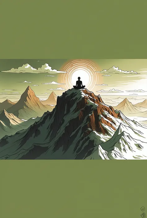 Illustration capturing the moment the sun rises at the top of the mountain」:
grounds: Mountains symbolize elation and goal achievement、The moment the sun rises brings new energy and hope。By meditating on the top of a mountain or watching the sun rise、Posit...