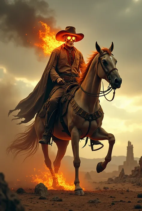 Ghost Rider as Cowboy