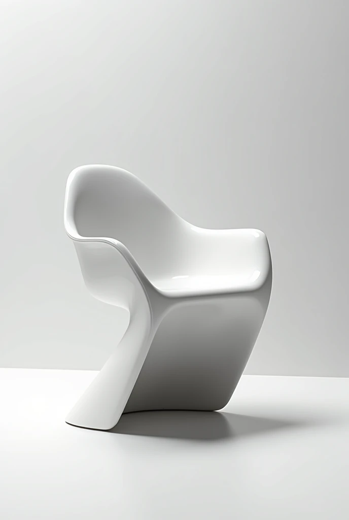 Lady chair, less curves