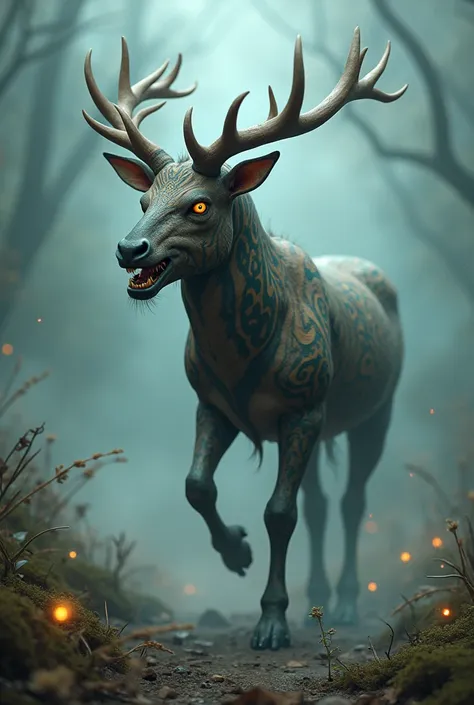 
Deer + Donkey engree monster look 