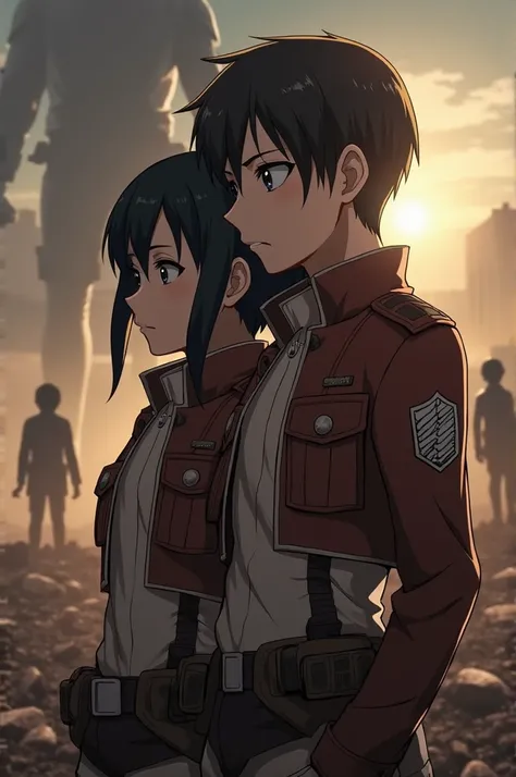 Mikasa and Eren edit 