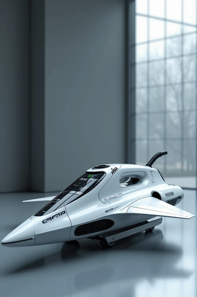 Clothes iron with fighter jet design 