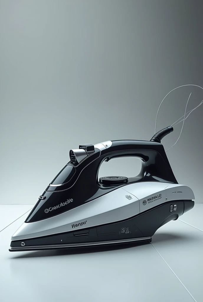 Clothes iron with fighter jet design 