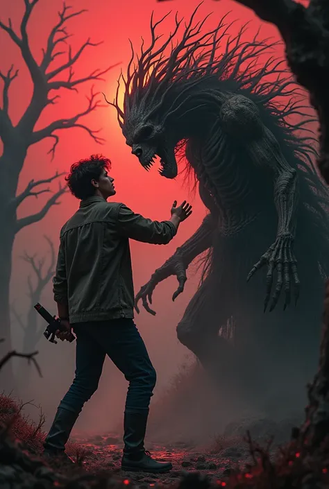 Stranger things vecna and Steve Harrington fight 