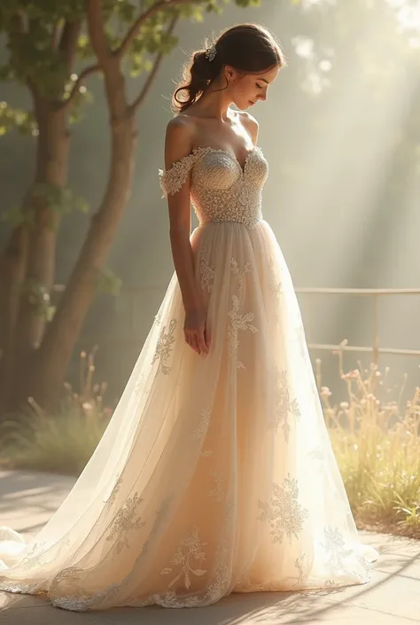 A beautiful dress
