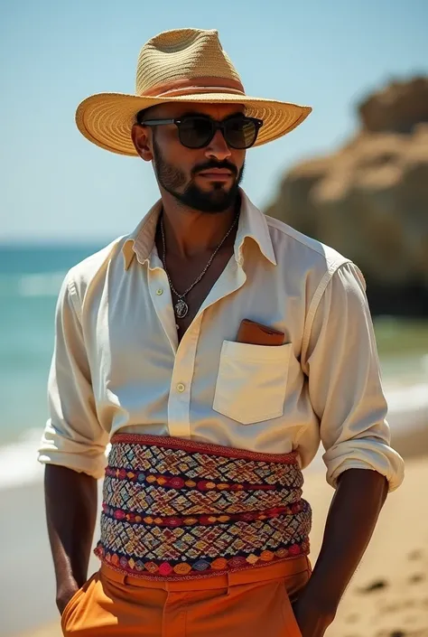 

Men&#39;s Clothing:


Accessories - Portuguese Straw Hat: Portuguese style straw hat, like the boater&#39;s hat, which is great for sun protection and has a classic style.
- Madagascar Waist Belt: colored waist band or a "kabary" (Malagasy traditional sa...