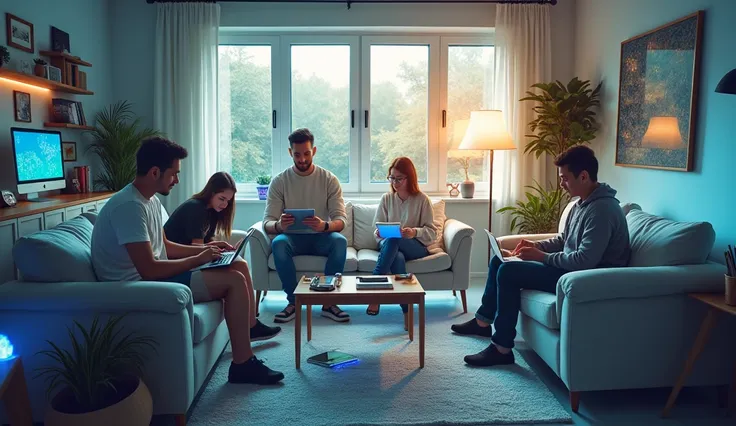 Picture a household filled with devices. How much easier would your life be if McAfee’s multi-device support seamlessly kept everything secure?"**