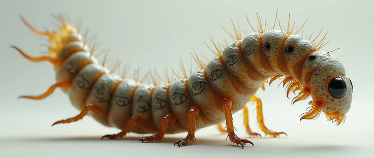 The larva 