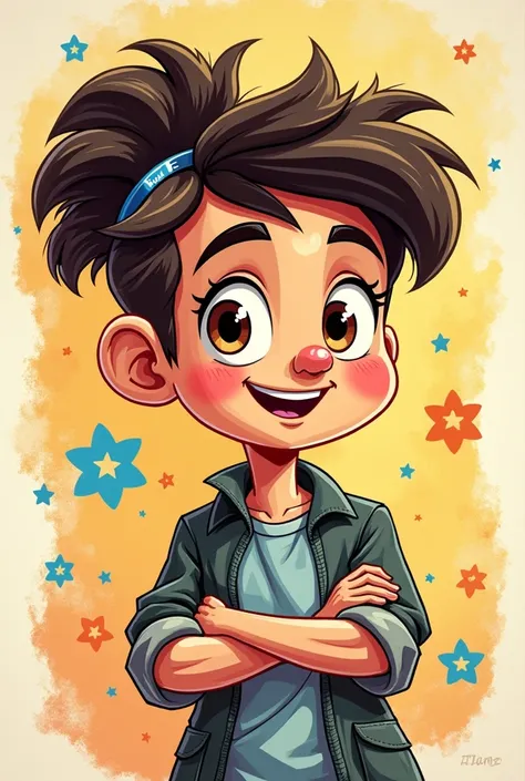 create a picture for my profile from cartoon excerpts 