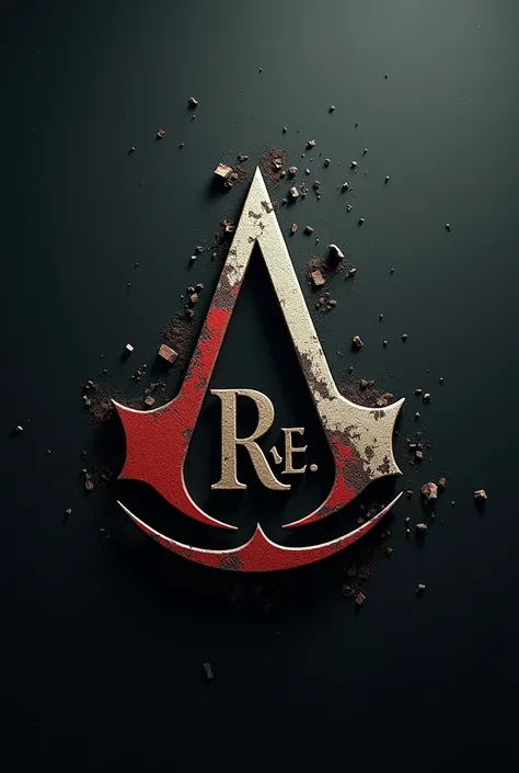 Assassins creed logo with royal Enfield logo