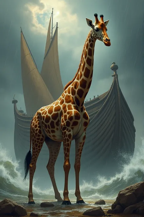 Noah&#39;s Ark Giraffe Couple 