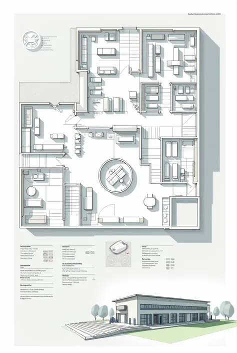 Create an image of a hospital floor plan, part of the yard, that contains the following areas: Nurses&#39; dressing rooms Doctors&#39; dressing rooms Washing area Storage of surgical equipment and material Surgical hand washing Corridors Post-operative are...