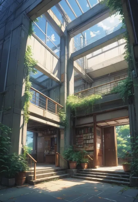 Architectural Design, by Makoto Shinkai and Makoto Niitsu style.
(best quality, masterpiece), very aesthetic, perfect composition, intricate details, ultra-detailed, vivid colors