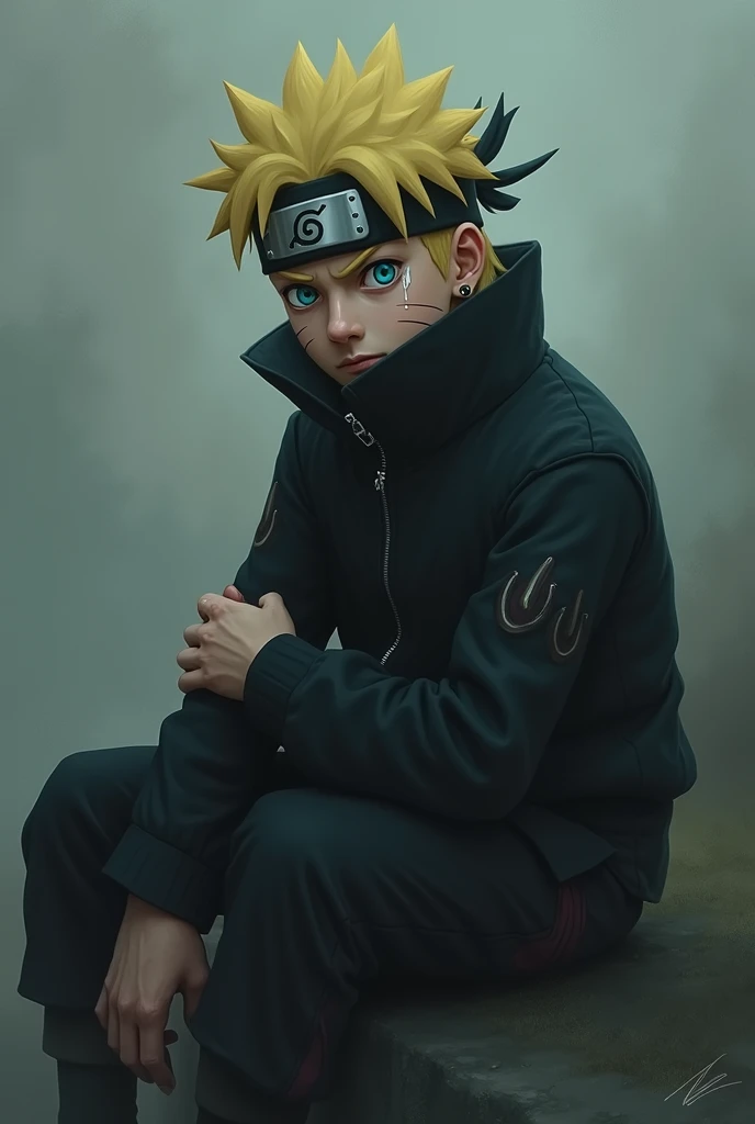 Naruto is sad.