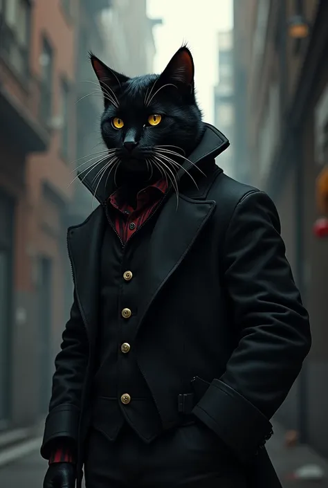 In the shadowy corners of the city, where most cats beg for scraps, there’s one who demands respect. His name? Whiskers “The Catfather”. With a sleek black coat and a gaze as cold as steel, Whiskers runs the neighborhood like a true kingpin.

He’s not your...