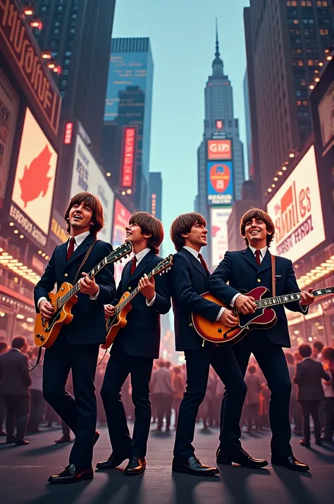 The beatles en new york