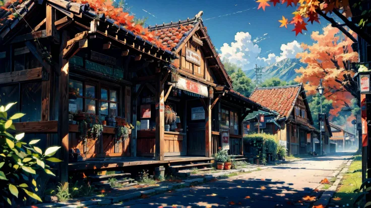 Autumn scenery、Oktoberfest、Outdoor、Traditional Costume