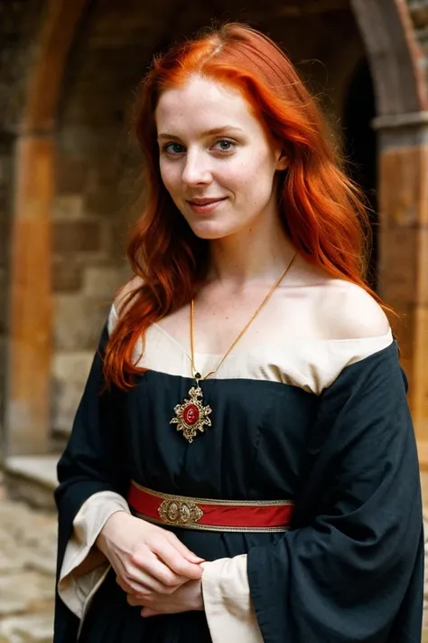 A WOMAN IN THE 11TH CENTURY, A RED-HAIRED WOMAN 