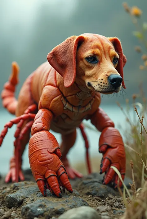 new specie combination of lobster and dog