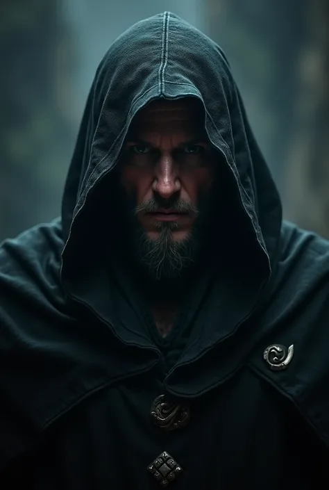 a close up of a male person in a hoodedie in a dark room, cinematic portrait, imogen poots as a holy warrior, artstation 4k, from warcraft, cinematic goddess shot, cinematic shot epic portraits, portrait of a female mage, photorealistic dark concept art, u...