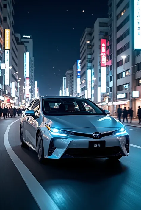 Toyota Prius second generation in japan midnight 